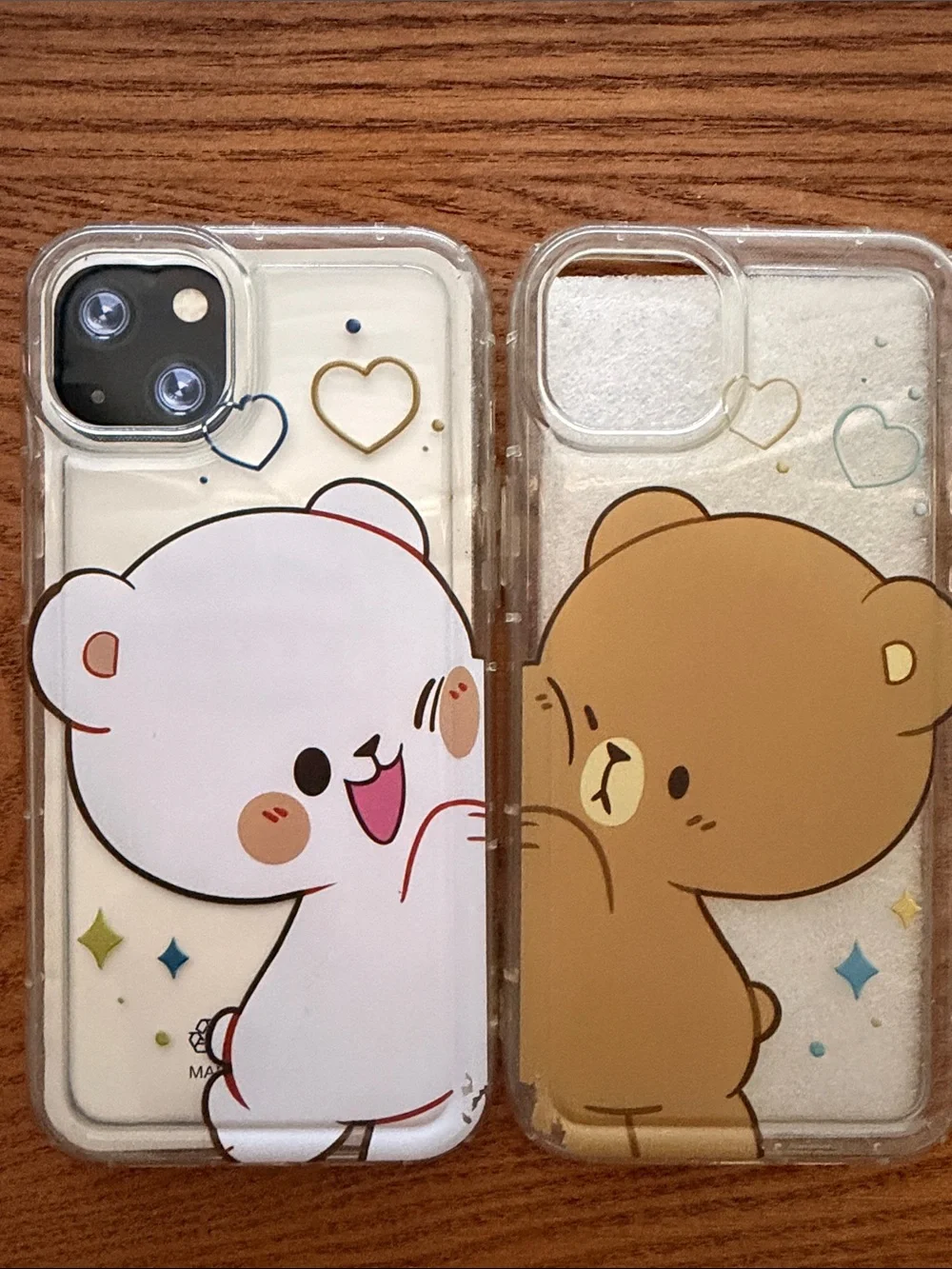 Milk & Mocha Matching Phone Case Bundle – Cute Couple Set